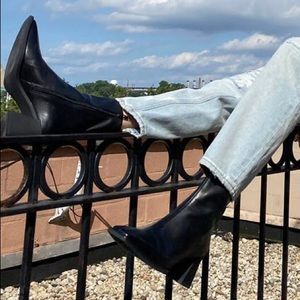 SOLD-Vagabond Hedda Square Toe Boots US10/Euro 40